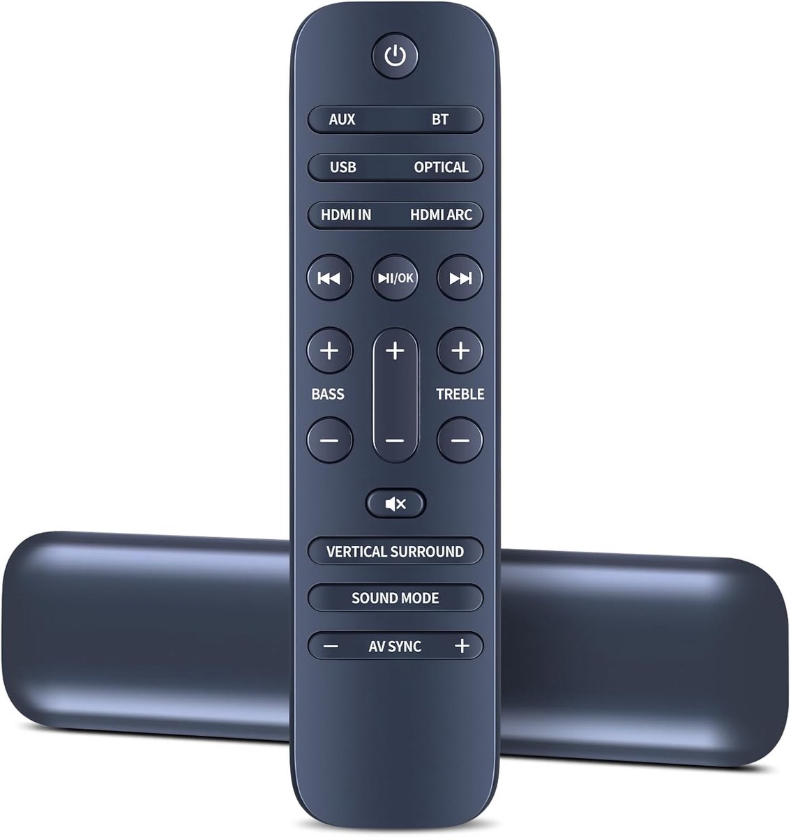 Afstandsbediening - Universele Controller - Soundbar Bediening - Ergonomisch Ontwerp - 148 cm - Zwart