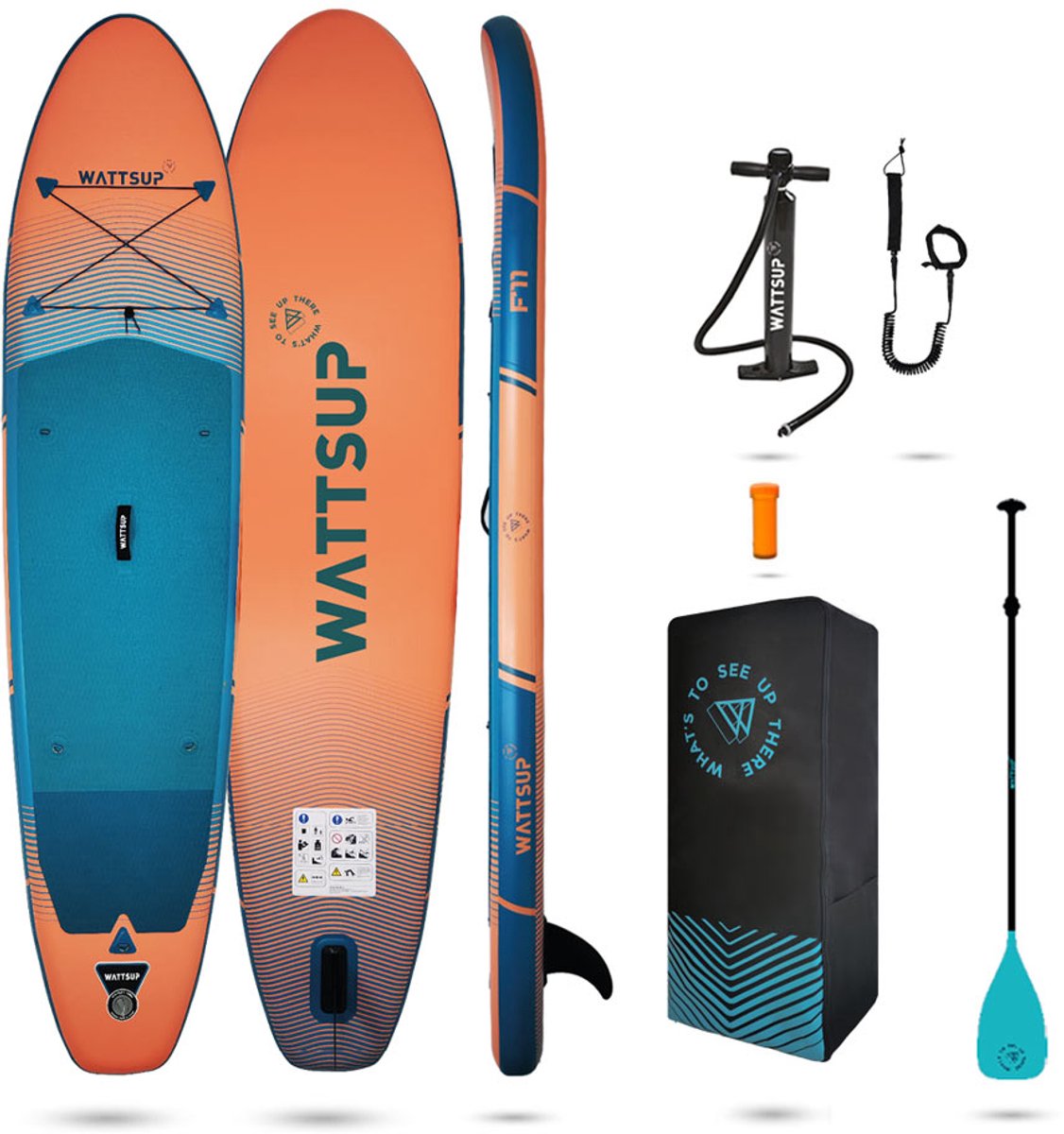 WATTSUP F11 Sup Board Opblaasbaar 335cm