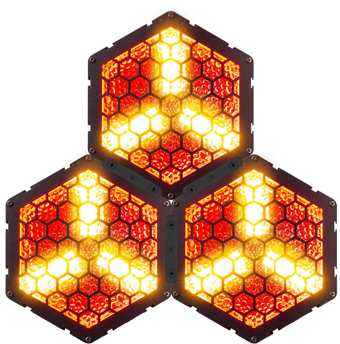 BeamZ Set van 3x RB90-5 Retro Blinders - 3x 30W RGB/WW LED’s - 5 pins DMX