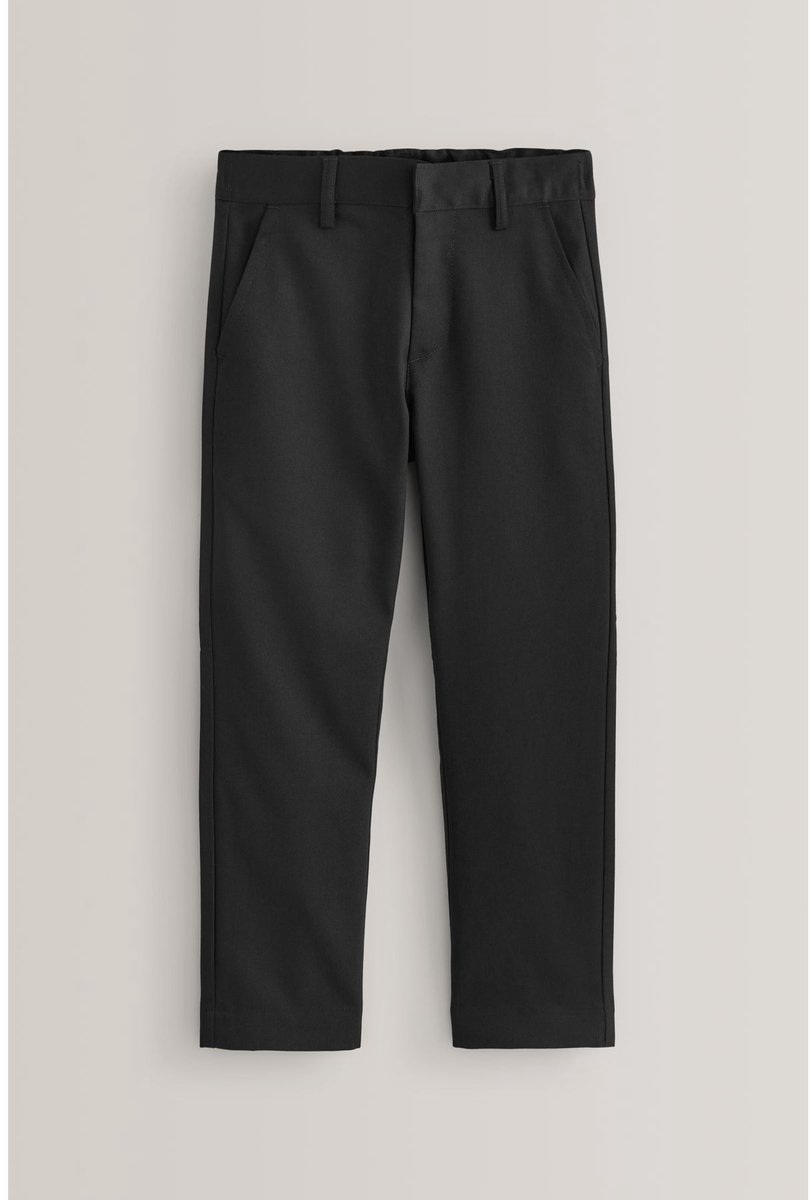 Next - Jongens - Schoolbroek met rechte pijpen - Zwart