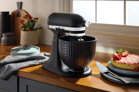 Kitchenaid Artisan 5KSM156CXEBK - Keukenmachine - 4,7L - Vulkaanzwart - 3 Menghaken van KitchenAid — afbeelding 3