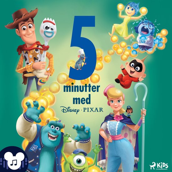 Fem minutter med Disney Pixar - cover