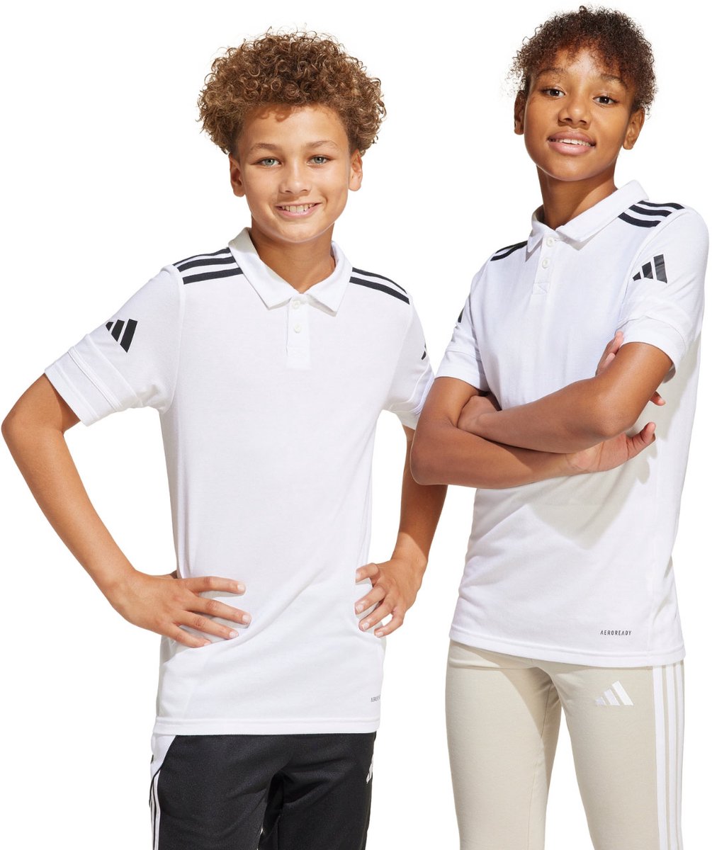 adidas T-shirt Kinderen Squadra 25 Poloshirt 128cm Wit