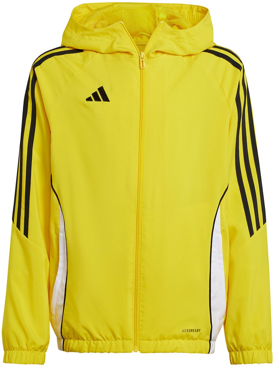 adidas Jas Kinderen Tiro 24 Geel - Maat 128cm