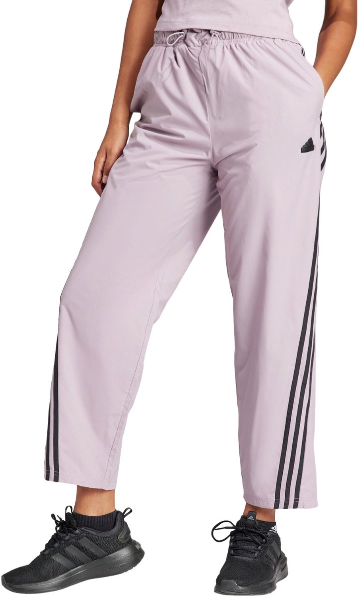 adidas Broek Dames Future Icons Three Stripes Woven Roze