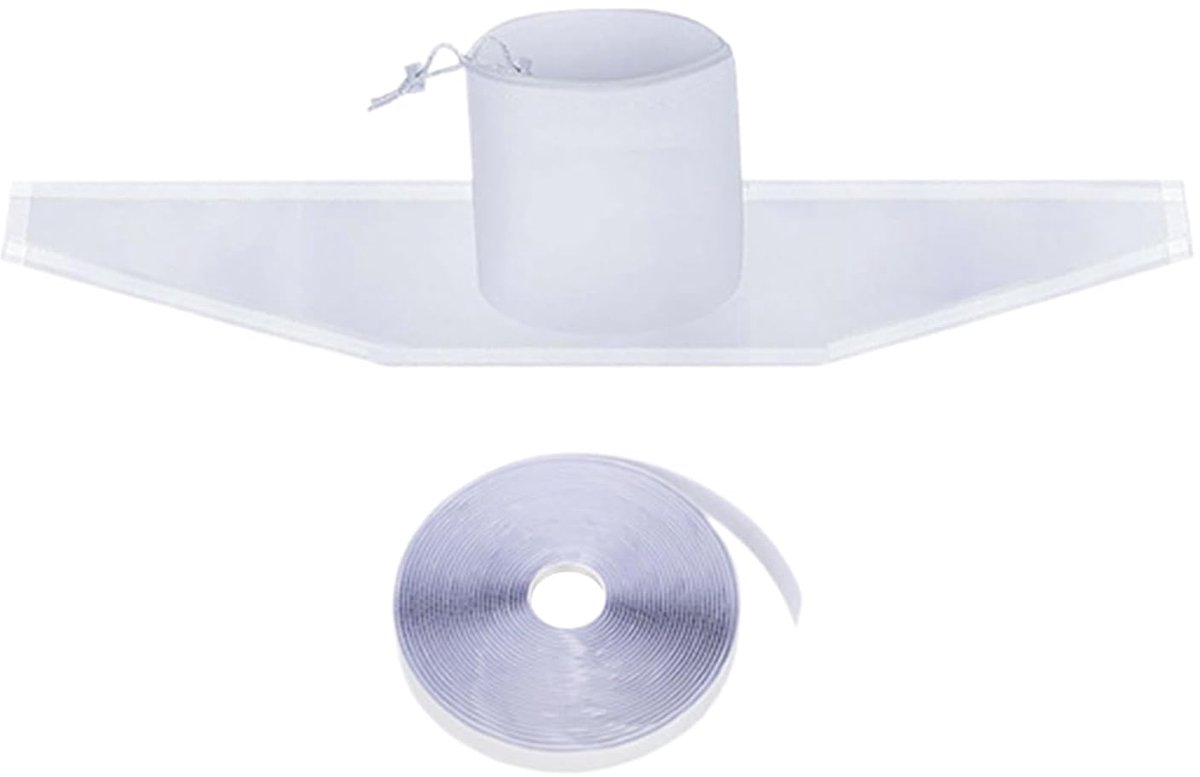 Raam Afdichtingsset - Airco Raamkit - Energiebesparing - Weerbestendige Isolatie - 5 Meter - Wit