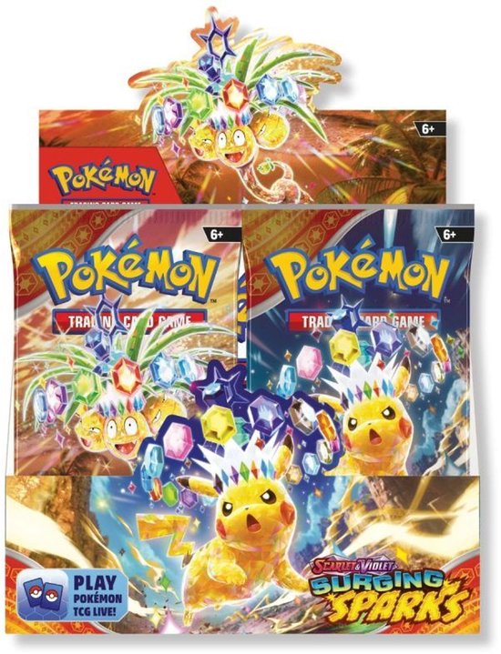 Pokémon - SV08 Surging Sparks Boosterbox - Booster Display - 36 Packs