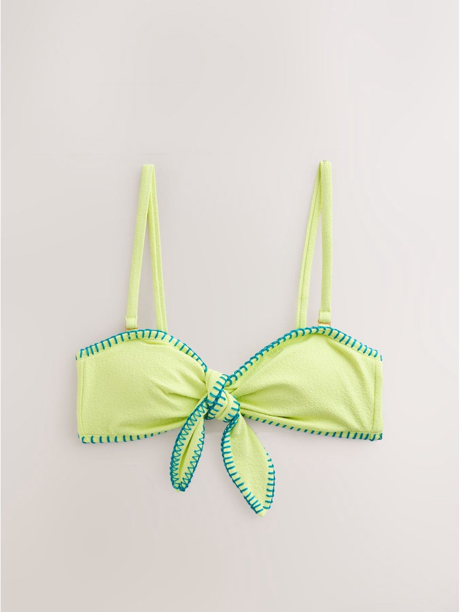 Next - Dames - Bandeau-bikinitop - Geel