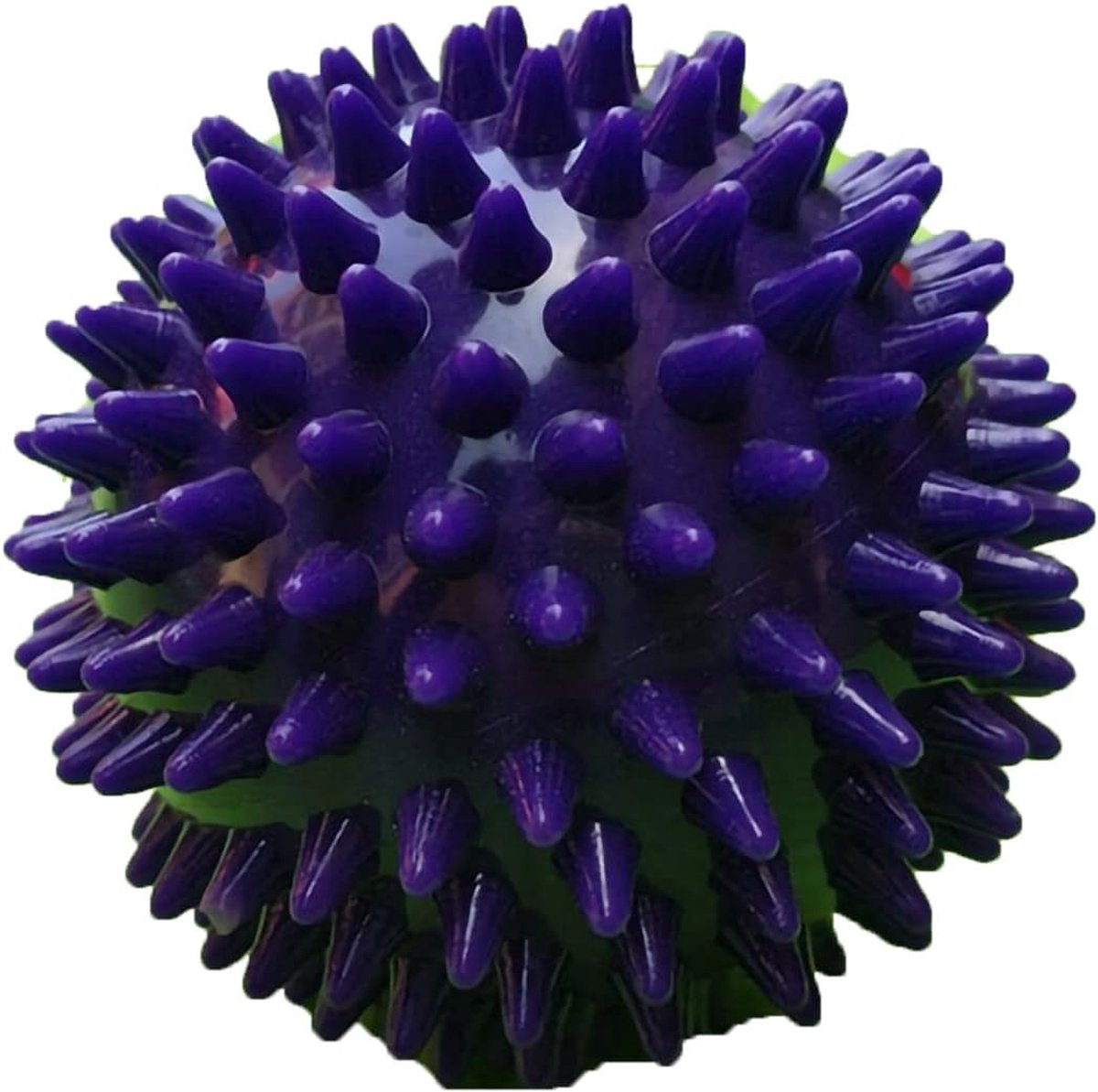 Massagebal - Spiertherapie Hulpmiddel - Pijnverlichting Ontspanning - Stekelig Oppervlak - 7.5 Cm Diameter - Paars