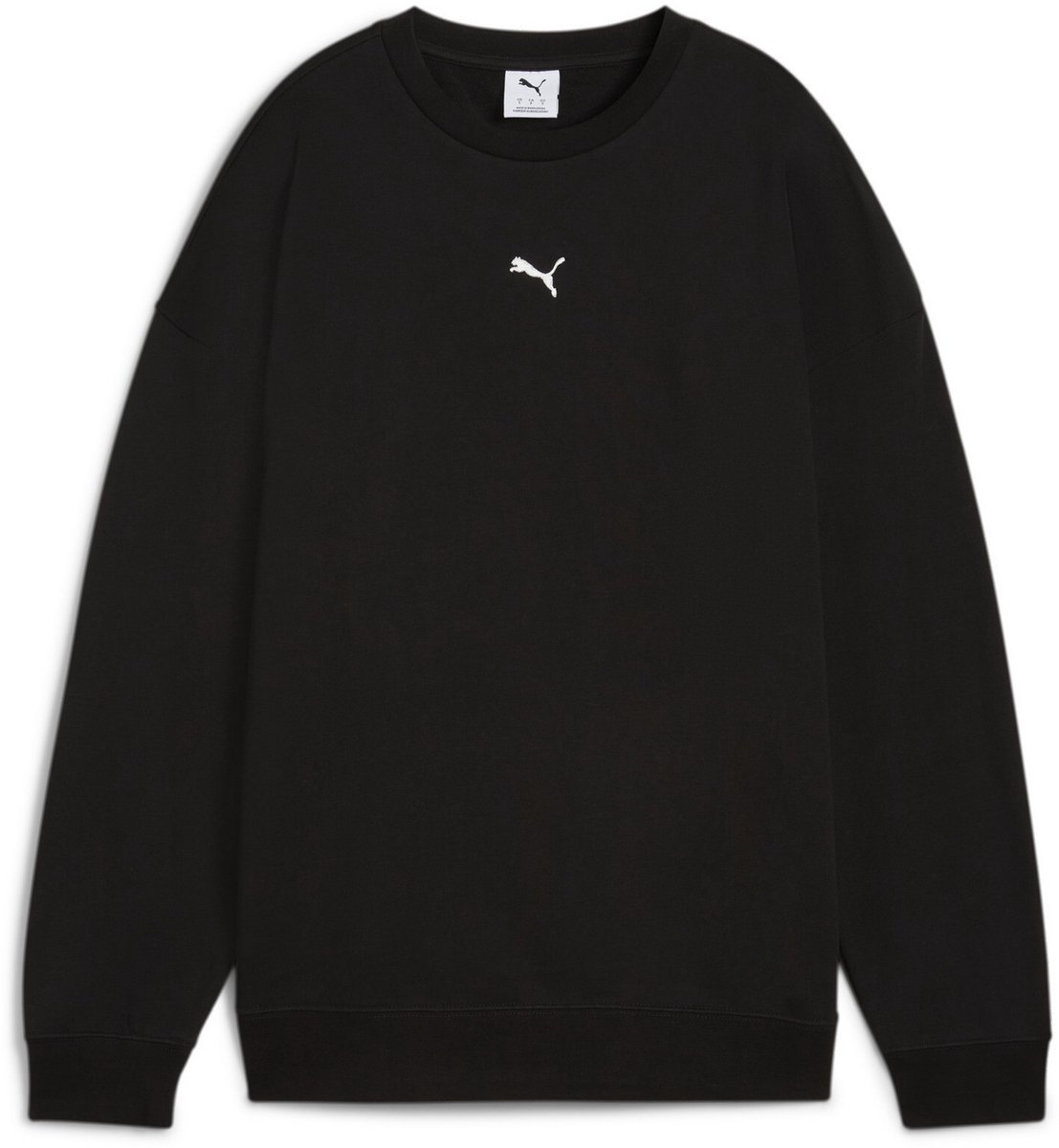 PUMA SWEATSHIRT ESS OVERSIZED TR 68540101 r Zwart