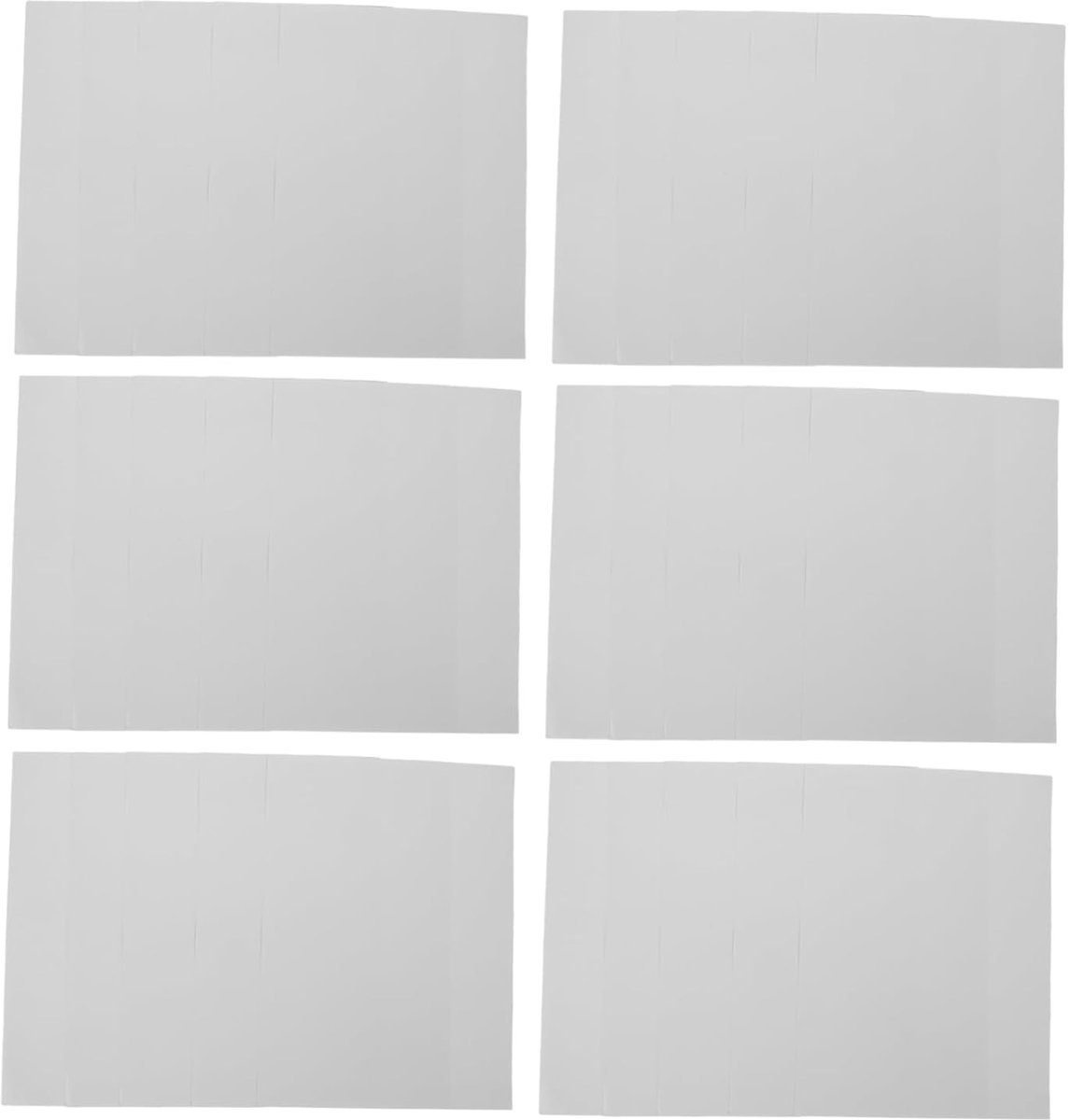 Puzzel Lijmvellen - Zelfklevende Vellen - Puzzels Bewaren - Sterke Plaklaag - 29.7 x 21 cm - Wit