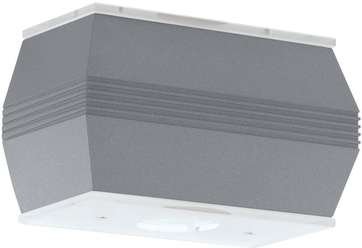 Eglo Norika 1 - Buitenverlichting - Wandlamp - 4 Lichts - LED - Zilver - Wit