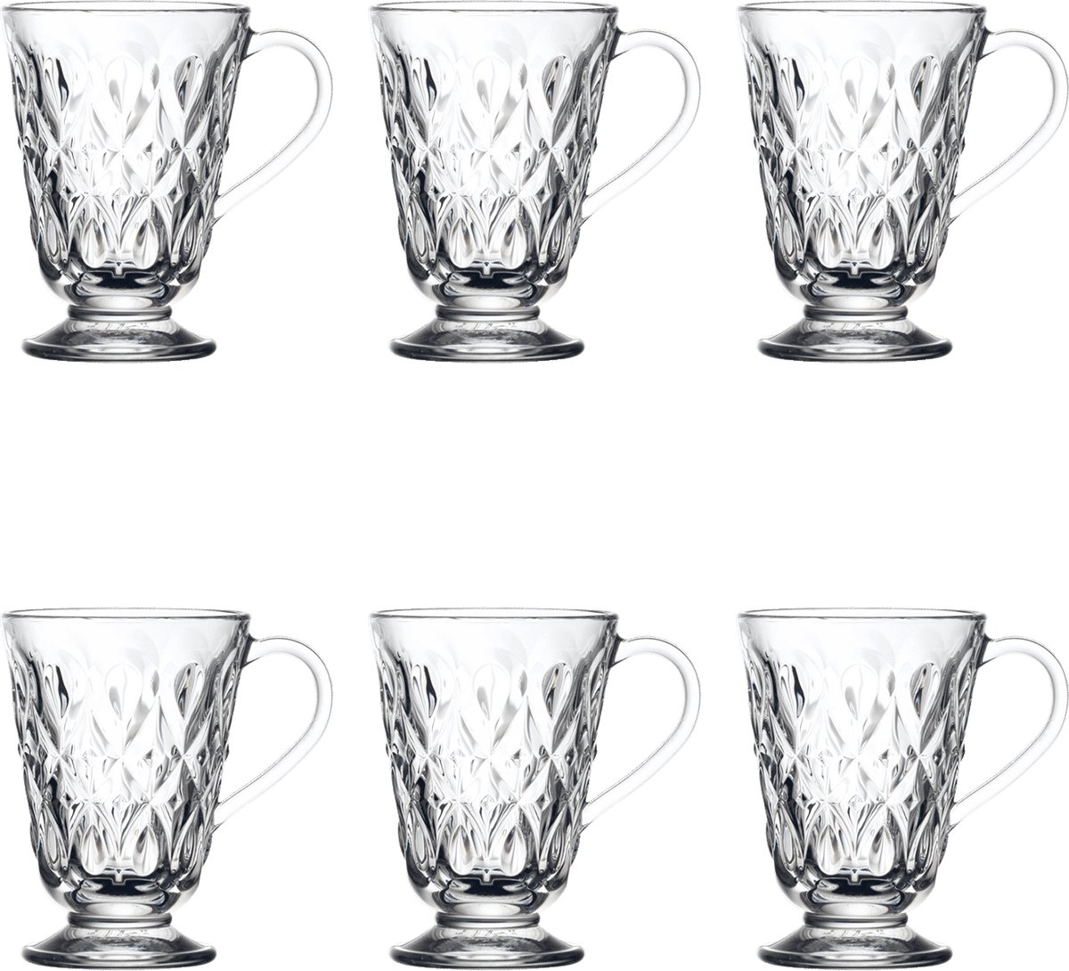 La Rochere Lyonnais Koffieglas - 26,5 cl - Set-6