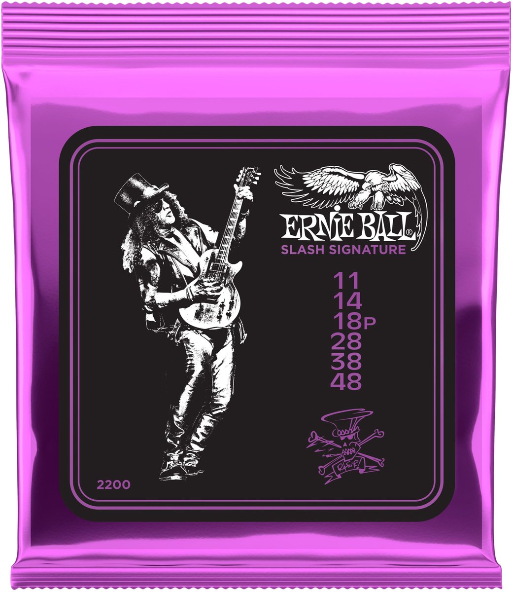 Ernie Ball EB2200 Slash Signature 11-48 - Elektrische gitaarsnaren