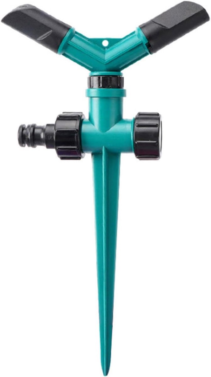 Gazon Sprinkler - Bewateringssysteem Tuin - Planten Nat Houden - Roterende Sproeiarmen - 8-15 Meter Bereik