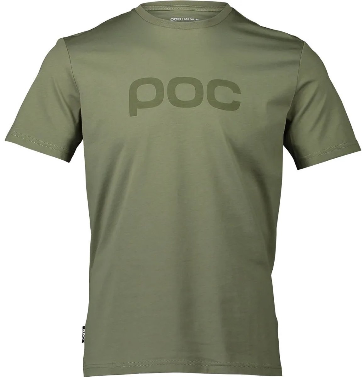 Poc Logo T-shirt Met Korte Mouwen Man Groen