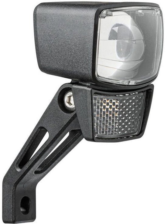 AXA Nxt 30 Steady Dynamo Fietsverlichting – LED Fietslampjes Voorlicht – 30 Lux Fietslicht met Standlicht – Goedgekeurde Koplamp