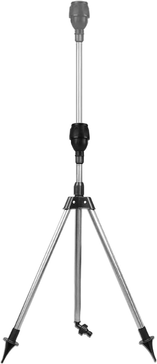 Gazonsproeier met statief - Verstelbare sproeier - Buiten bewateren - 360 graden draaibaar - 537 x 105 x 114 cm