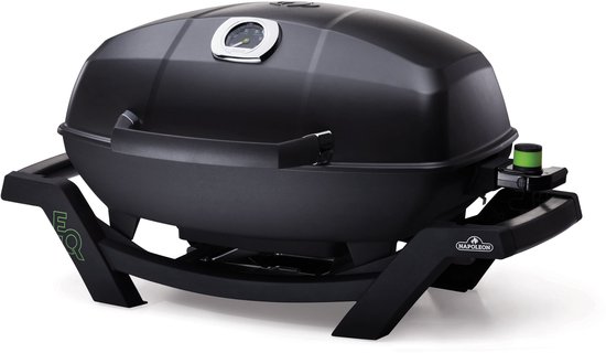 Napoleon Travelq Pro285e Elektrische Barbecue - Grilloppervlak (LxB) 54x54 cm - Met Thermometer - Zwart