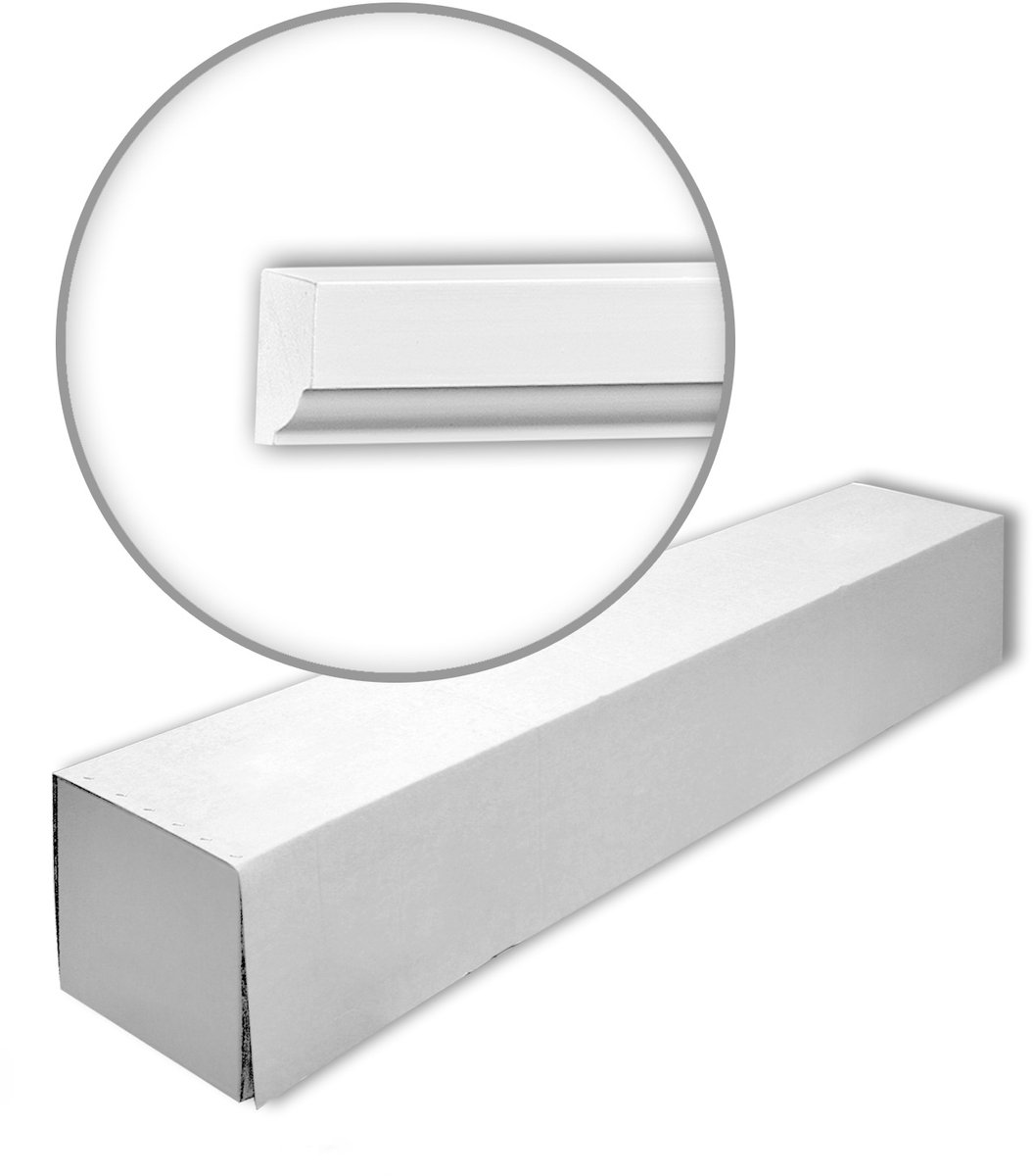 Profhome 151305 1 doos 24 stukken Wandlijst 48 m