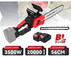 MakkelijkMooi Electrische Hand Zaag - Kettingzaag - Tuingereedschap - 2 stuks Lithiumbatterij - Borstelloos - Houtzagen&Snoeien