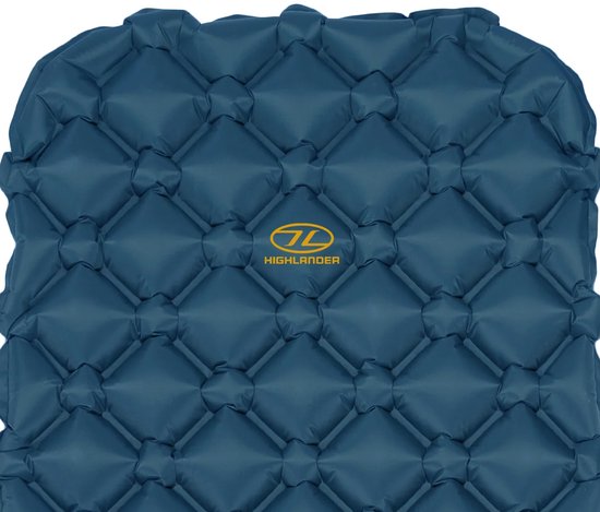 Highlander opblaasbare slaapmat NAP-PAK XL - R-waarde 1,5 - Blauw van Merkloos — afbeelding 2