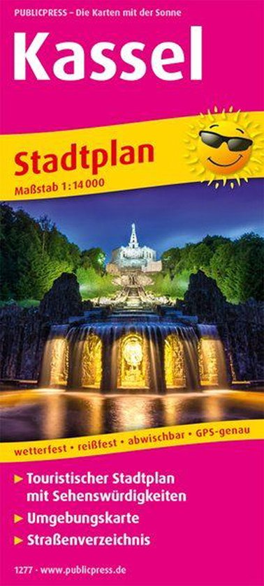 Kassel. Stadtplan - cover