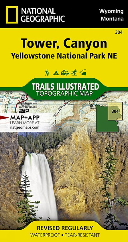 National Geographic Trails Illustrated Topographic Map Tower ... - cover