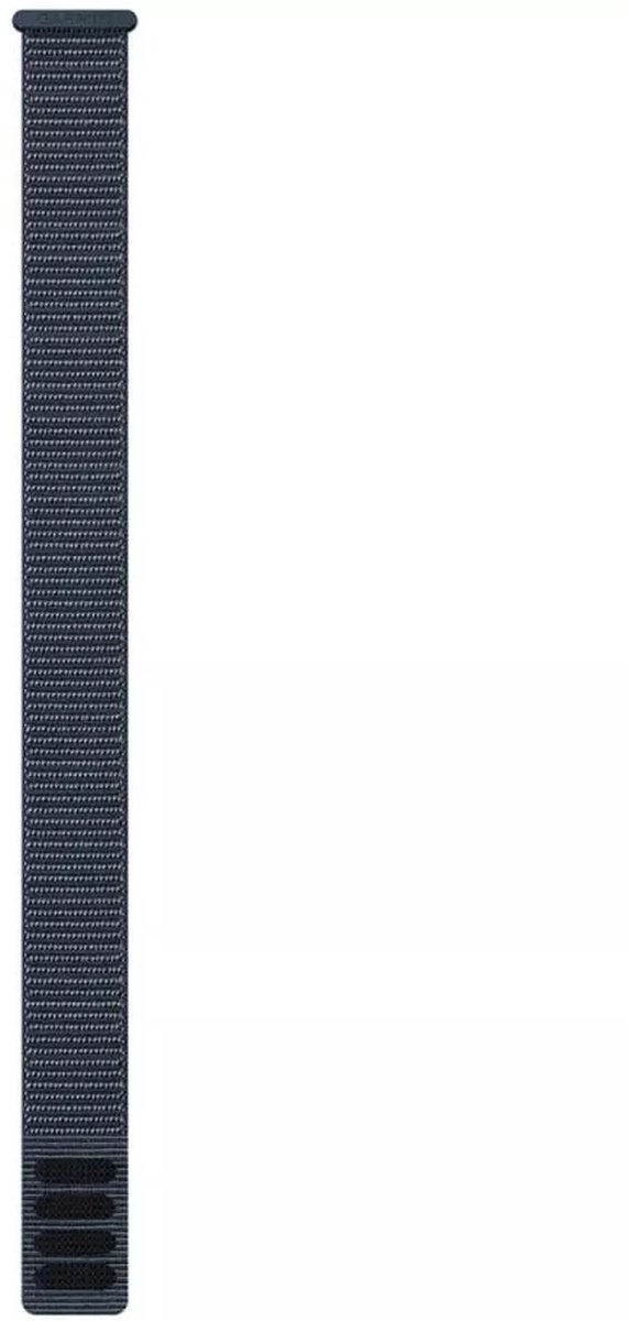 Garmin UltraFit Nylon bandje - Garmin 22 mm aansluiting - Granite Blue