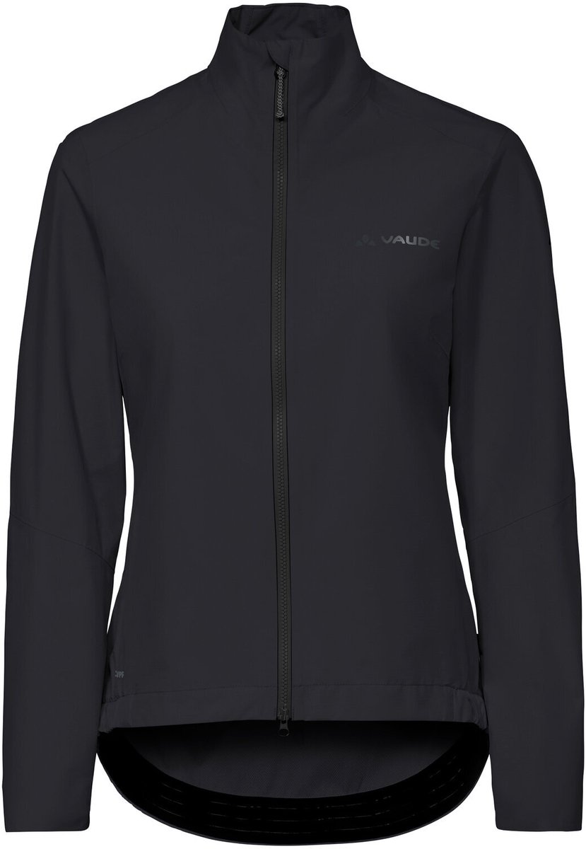 VAUDE Kuro Pro regenjas, hardshelljas, damesfiets sportjassen, waterdicht, winddicht, hardshell, capuchonloos, slim fit