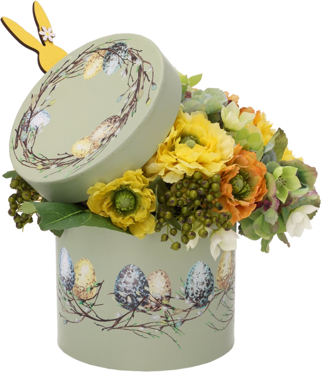 Bloemen Cadeaubox Laura Leiden 25 cm