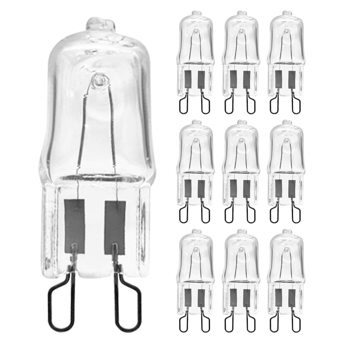 Modee Ovenlamp Halogeenlamp G9 25W 300 Graden - 260lm 230V - Warm Wit Licht - Dimbaar - 10 stuks