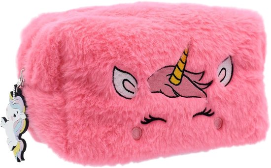 Unicorn - Toilettas Voor Vrouwen - Make Up Tasje - Etui - 17 x 9,5 cm