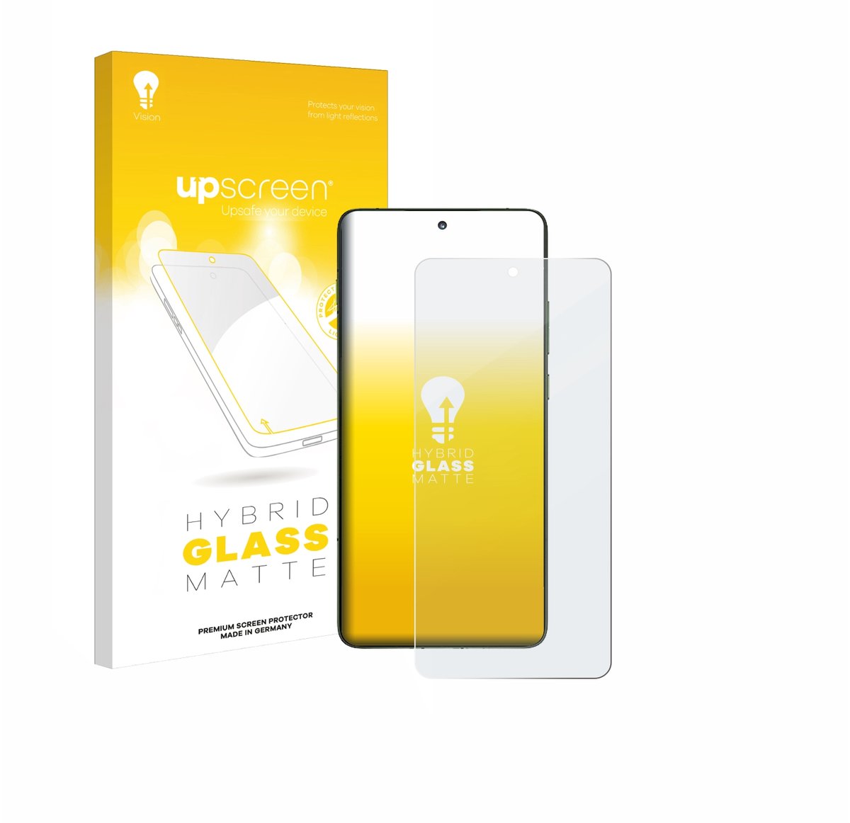 upscreen - Screenprotector voor Motorola Edge 70 - Folie Beschermfolie Beschermglas matte