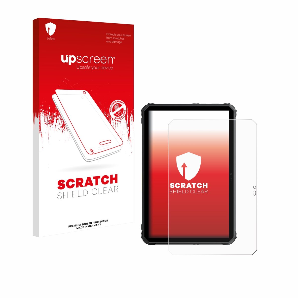 upscreen - Screenprotector voor Blackview Active 7 - Folie Beschermfolie transparant