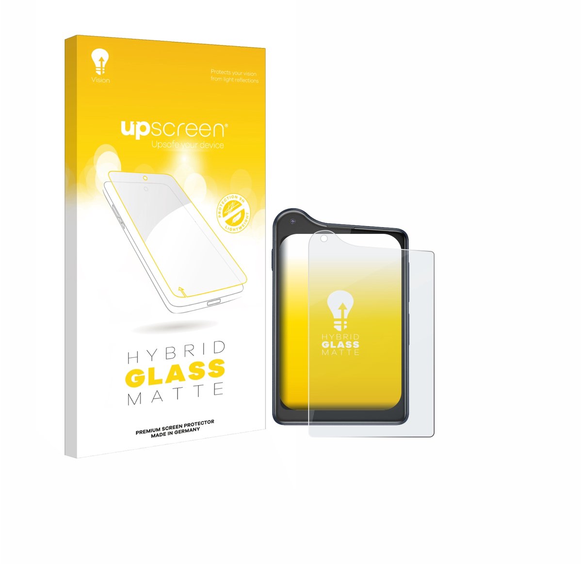 upscreen - Screenprotector voor Xiaomi Qin K25 - Folie Beschermfolie Beschermglas matte