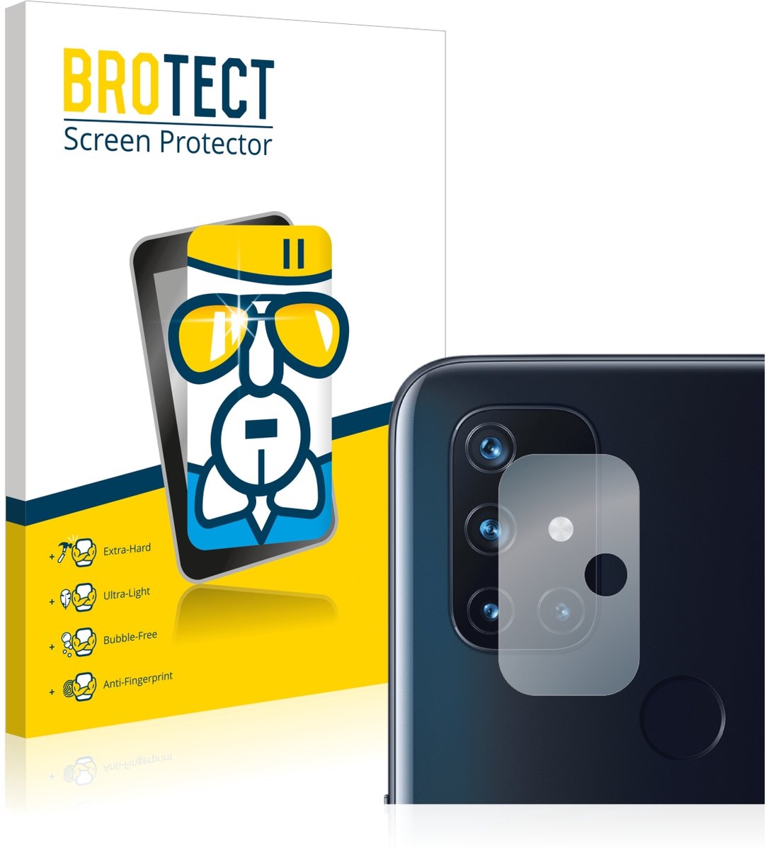 Screenprotector voor OnePlus Nord N10 5G (ALLEEN Camera Lens) Beschermglas transparant