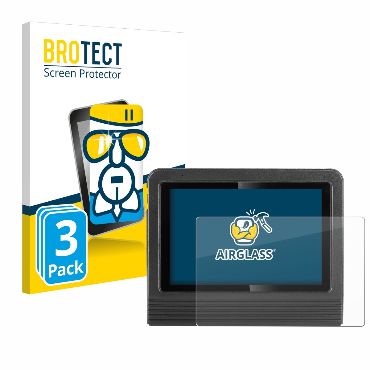 Screenprotector 3 Stuks voor Launch X-431 V + Pro 5.0 10.1" Beschermglas transparant