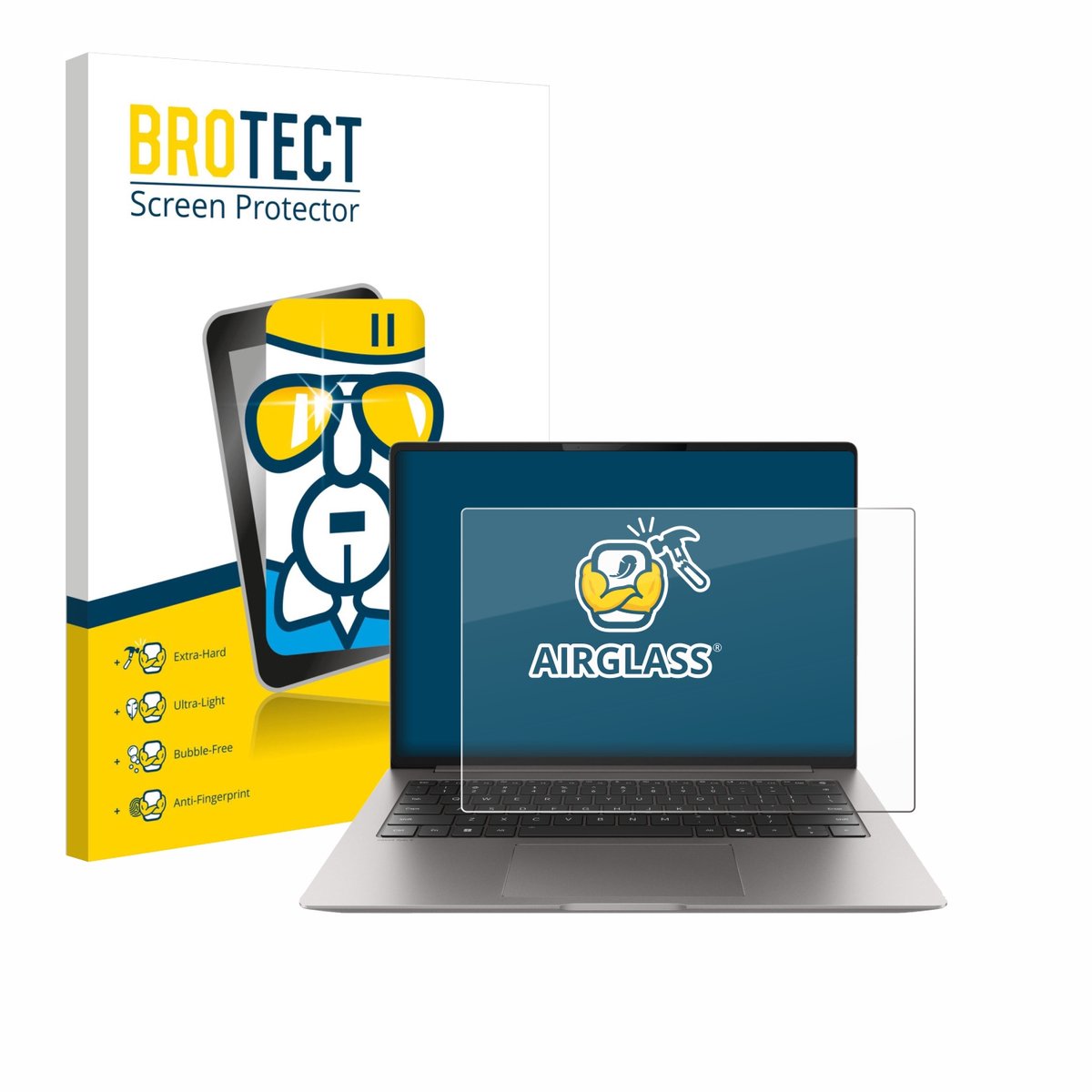 Screenprotector voor Honor MagicBook Pro 14 Beschermglas transparant