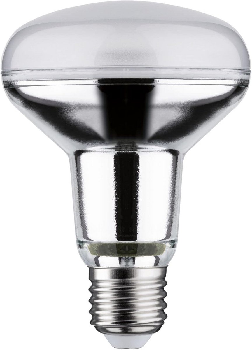 LED Reflectorlamp R80 10W E27 800lm 4000K Zilver Glas