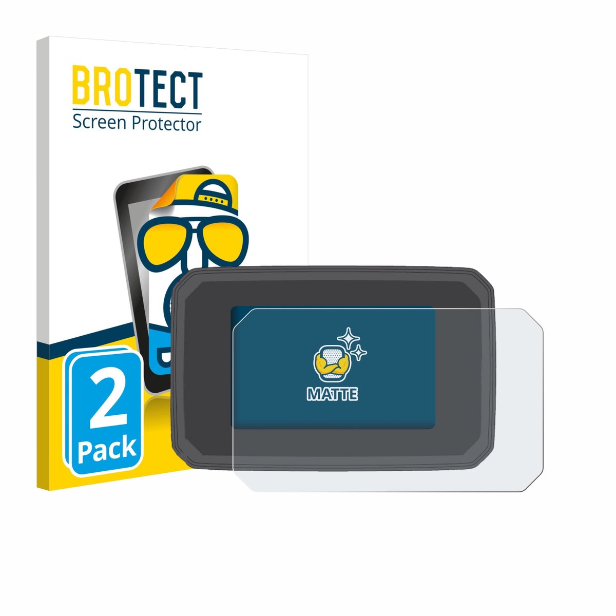 BROTECT - Screenprotector voor Honda PCX125 2025 - Folie Beschermfolie matte 2 Stuks