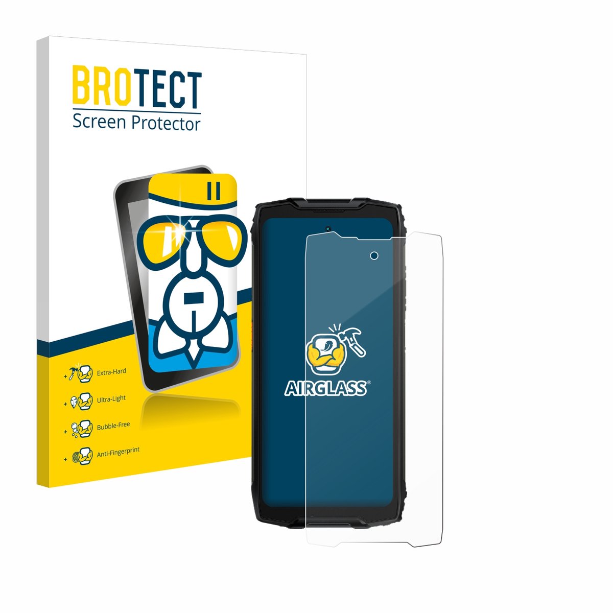 Screenprotector voor Blackview BV9300 Pro Beschermglas transparant