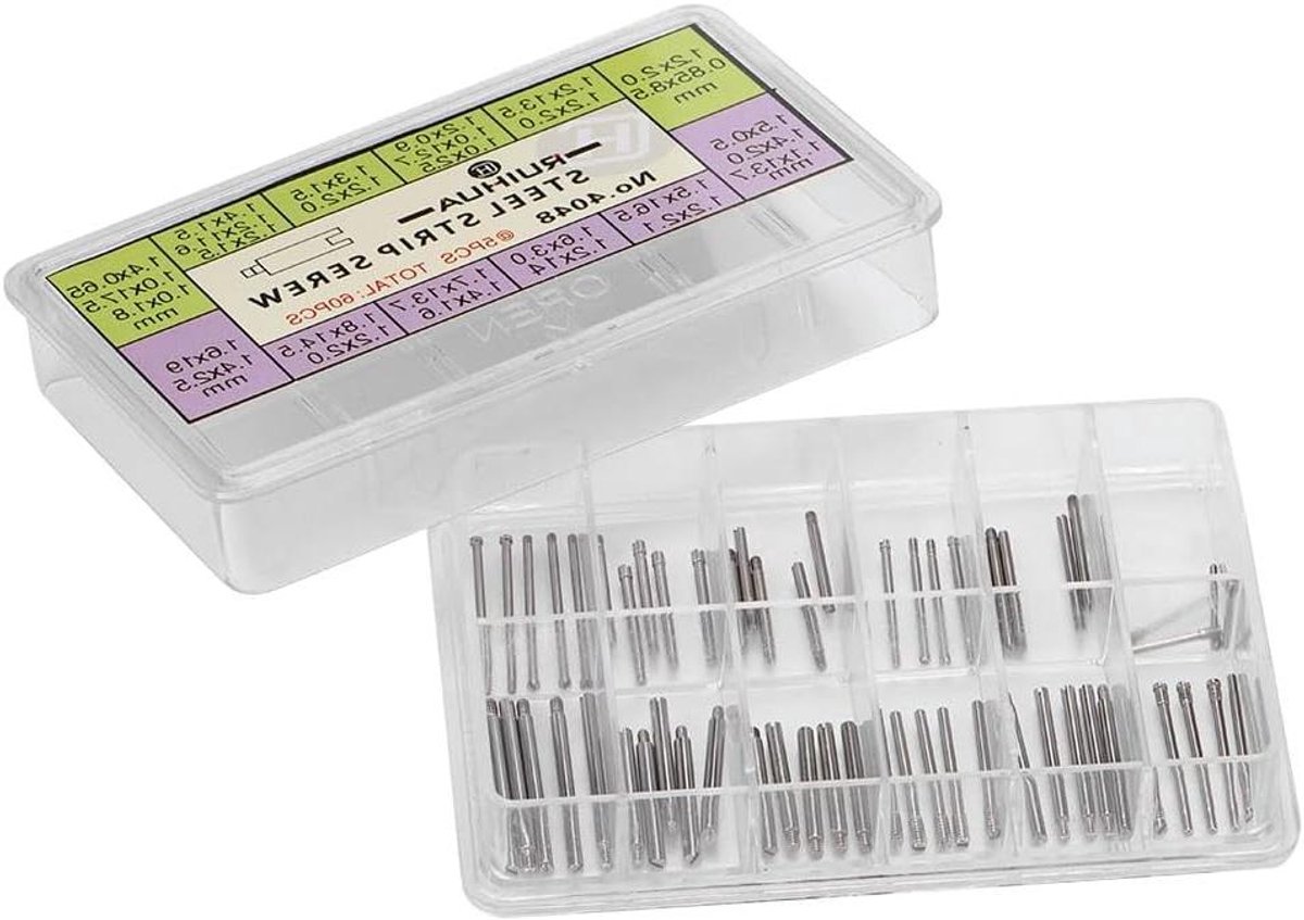 Verbindingspennen voor horlogebanden - reparatieset accessoires - horloge benodigdheden - vervangende bandpennen - universele horlogeband tools