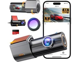 Zyrex® Dashcam voor Auto Voor en Achter - Dashcam - Zwart - ‎22cm x 14cm x 6cm
