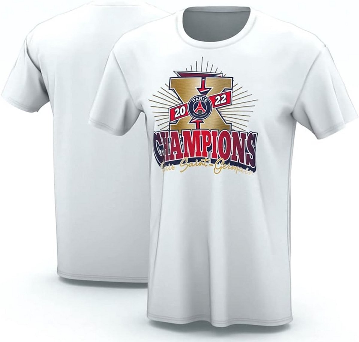 Officiële Champions X Voetbal T-shirt voor Heren en Dames