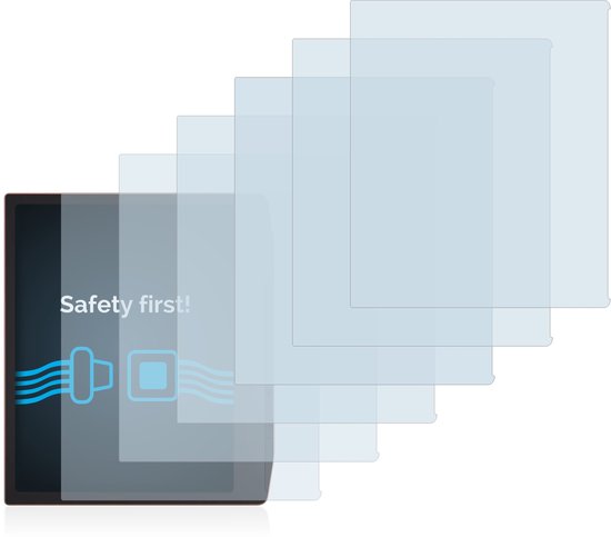 Savvies - Screenprotector voor PocketBook Era / Color - Folie Beschermfolie transparant (6 Stuks) van Savvies — afbeelding 4