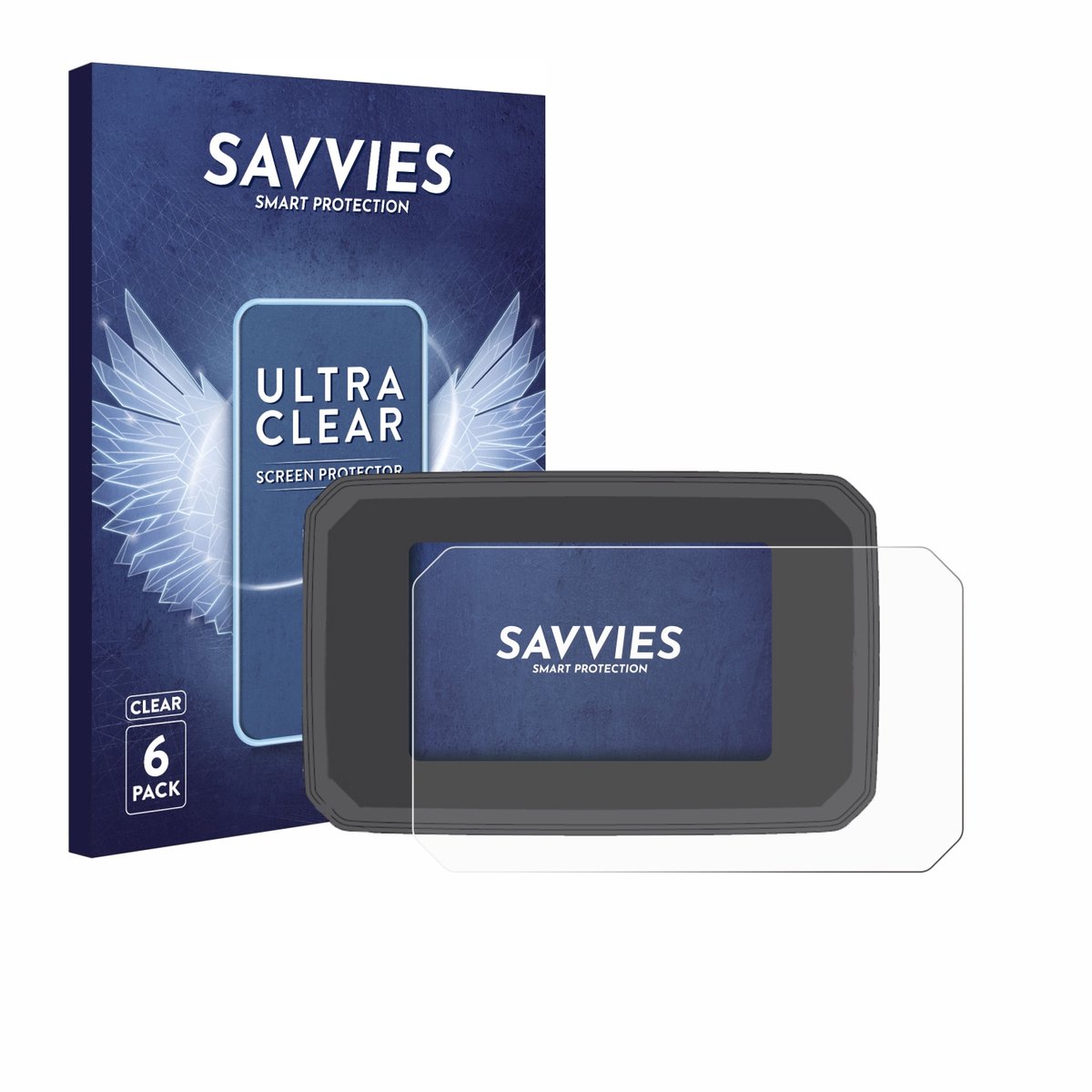Savvies - Screenprotector voor Honda PCX125 2025 - Folie Beschermfolie transparant 6 Stuks