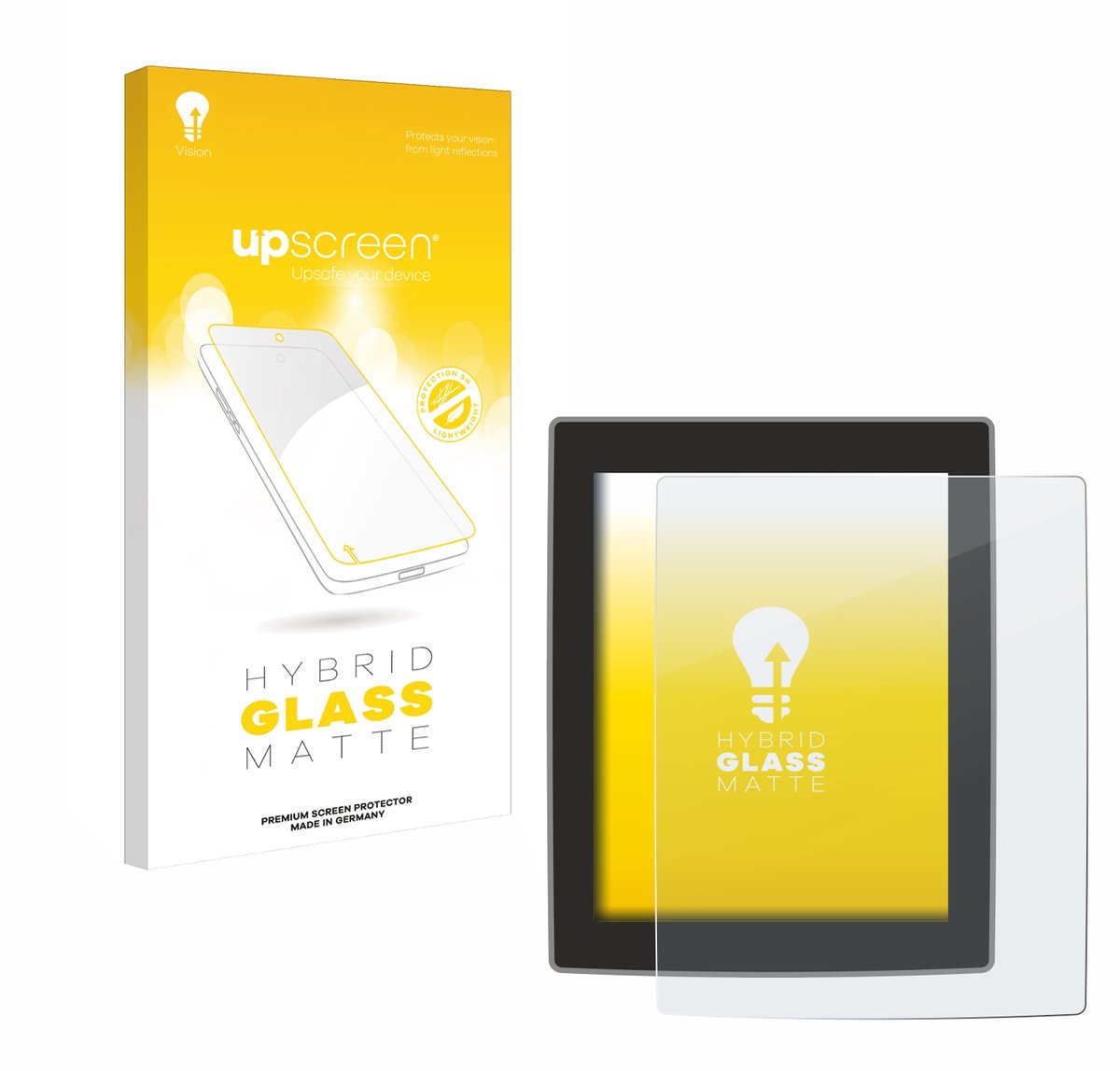 upscreen - Screenprotector voor Volvo XC90 11.2" - Folie Beschermfolie Beschermglas matte