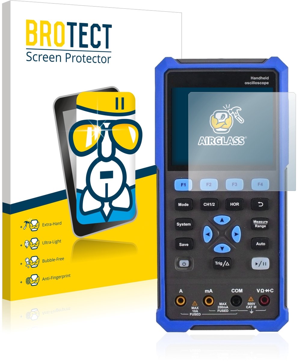 Screenprotector voor Owon HDS 200 Series Beschermglas transparant