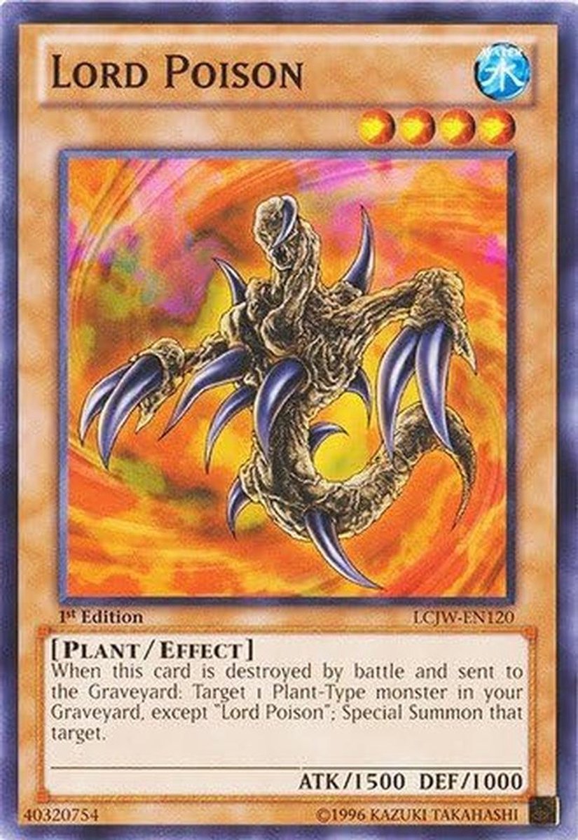 Yu-Gi-Oh! Kaart Lord Poison (LCJW-EN120) - 1e Editie - Common